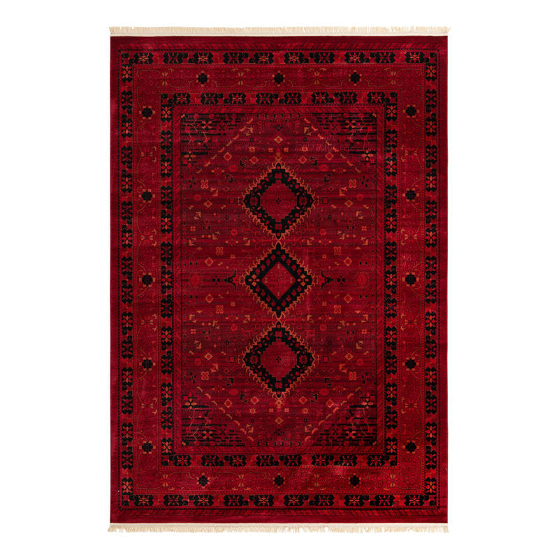 Amro Oriental Red Area Rug 10" x 14"