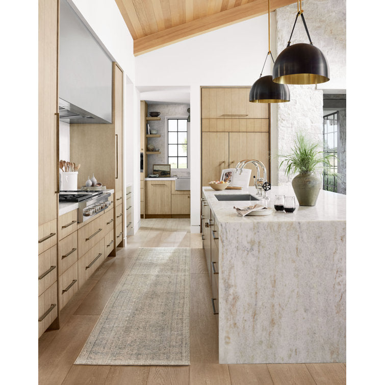 Amber Lewis x Loloi Alie Taupe / Dove Area Rug 2'7" x 12'0"