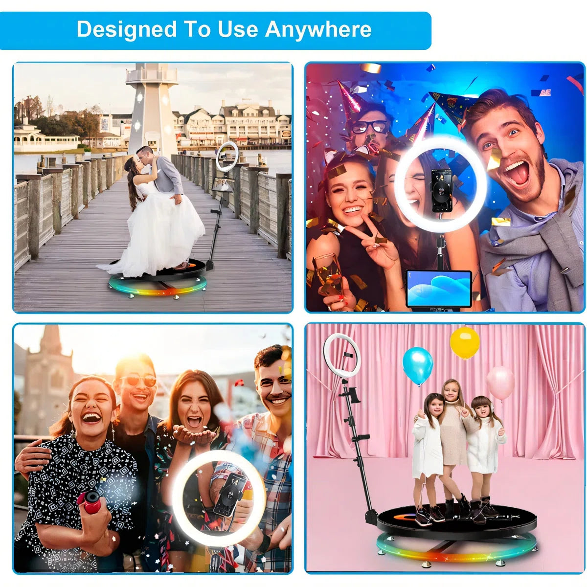 Automatic 360 SPINNER 360 PHOTO BOOTH & Travel Bag