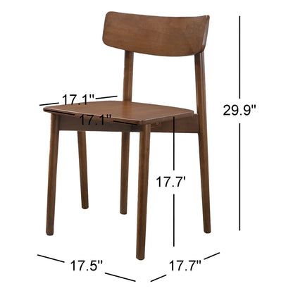 Bresee Solid Wood Side Chair Dining Chair SET OF 2