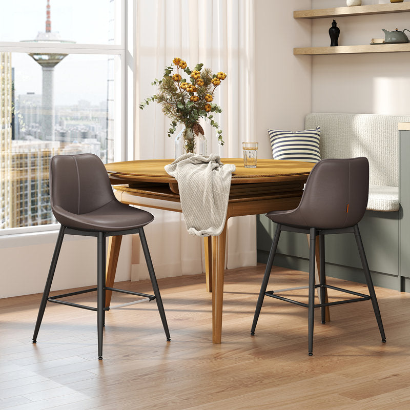 Bar Stools Set of 2 Counter Height Bar Stools ( 28” seat height )