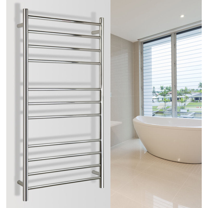 Heated Towel Racks Silver