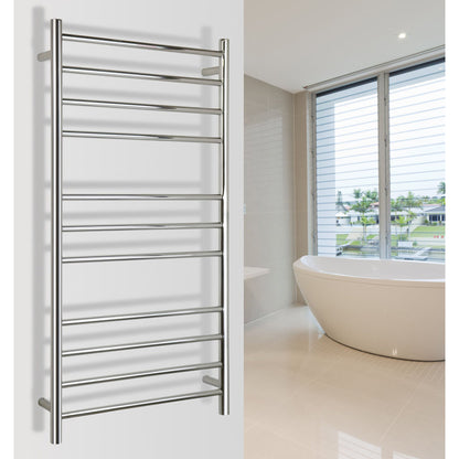 Heated Towel Racks Silver