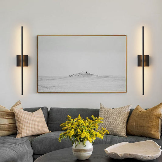 Battery Operated Wall Sconces with Remote Control, Dimmable Wall Sconces Set of Two, 360Rotate,Matte black