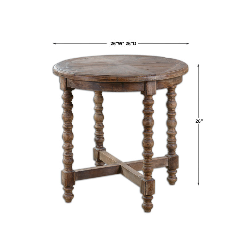 Jacob Solid Wood End Table