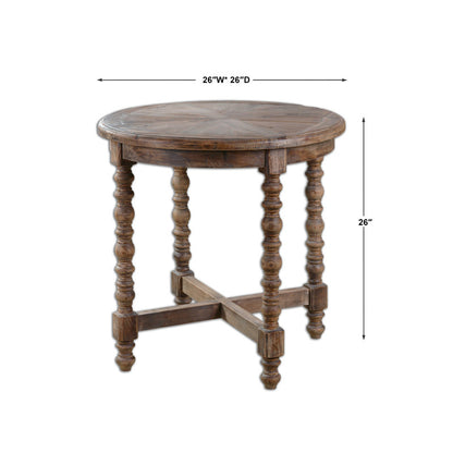 Jacob Solid Wood End Table