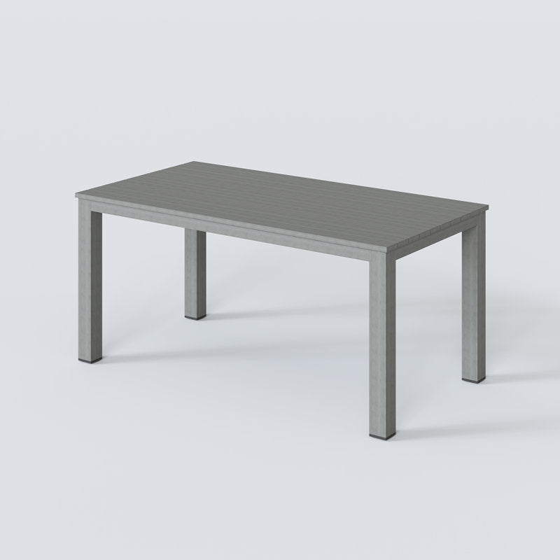 Calliana Aluminum Outdoor Dining Tables ( Grey )