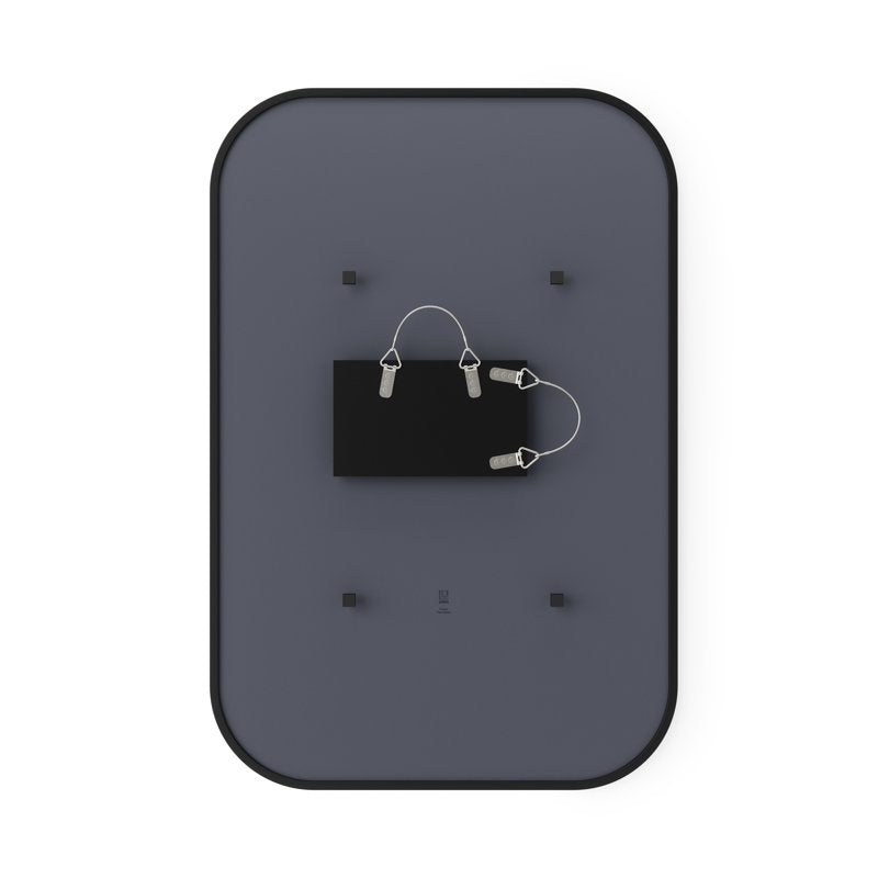 Hub Modern Accent Mirror— Black 24x36