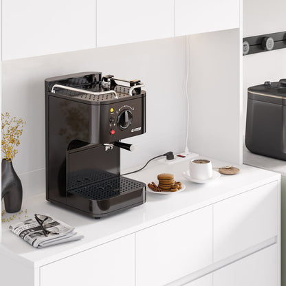 Aybike 71" Tall Kitchen Pantry Cabinet with Charge Station & LED Light, Freestanding Food Pantry with 4 Cabinets, 3 Drawers & Microwave Shelf, Kitchen Hutch Storage, Adjustable Shelves