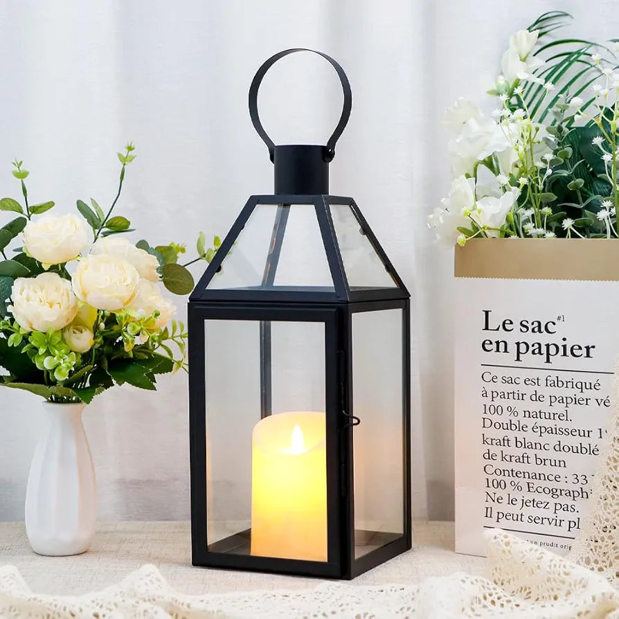16" Stainless Steel Tabletop Lantern