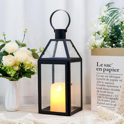 16" Stainless Steel Tabletop Lantern