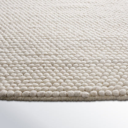 Elle Handmade Ivory Rug  10ft round