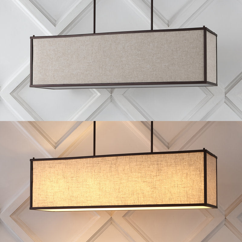 Amberson 4 - Light Square / Rectangle Pendant