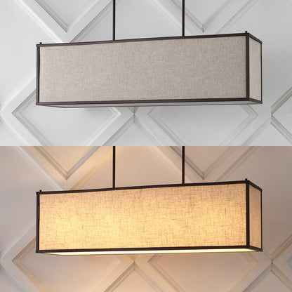 Amberson 4 - Light Square / Rectangle Pendant