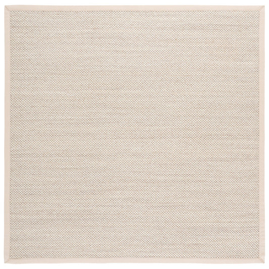 Marbled jute / sisal carpet / Torbin beige 5ft Square