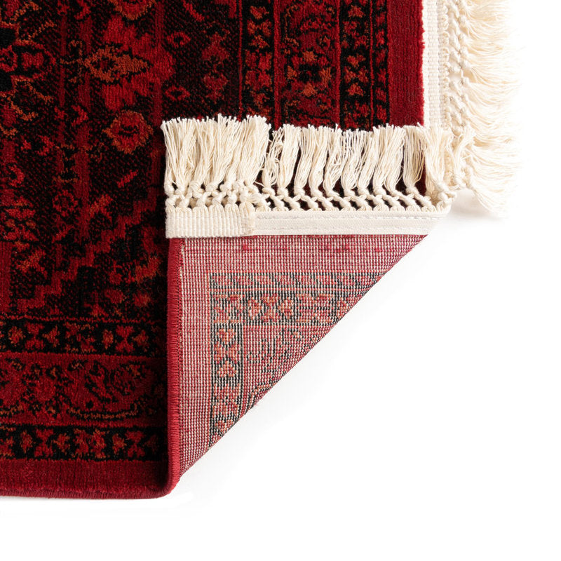 Amro Oriental Red Area Rug 10" x 14"