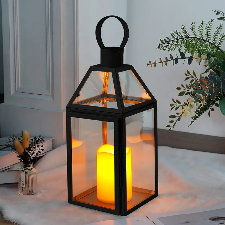 16" Stainless Steel Tabletop Lantern