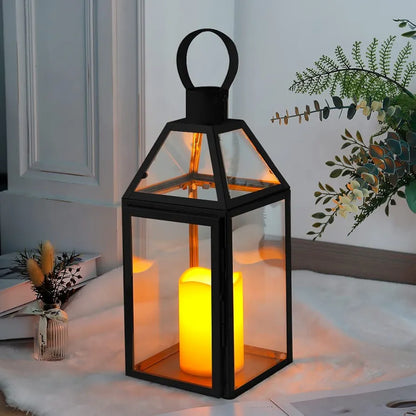 16" Stainless Steel Tabletop Lantern