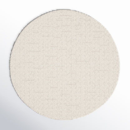 Elle Handmade Ivory Rug  10ft round
