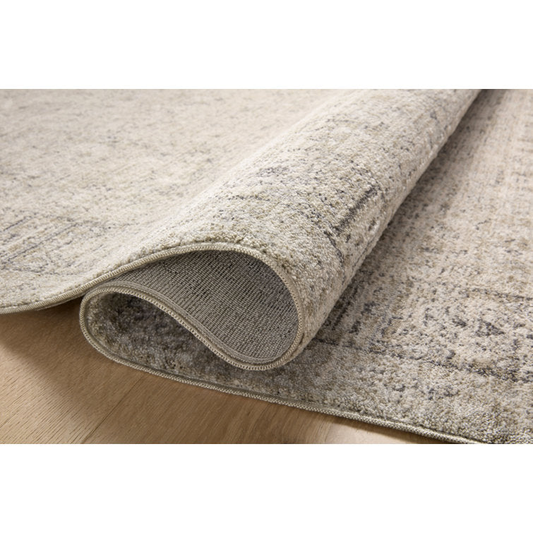 Amber Lewis x Loloi Alie Taupe / Dove Area Rug. 2ft.7" x 7ft 9" Runner