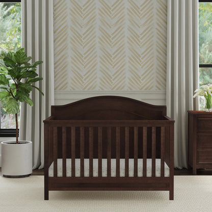 Charlie 4-in-1 Convertible Crib ( Expresso Colour )