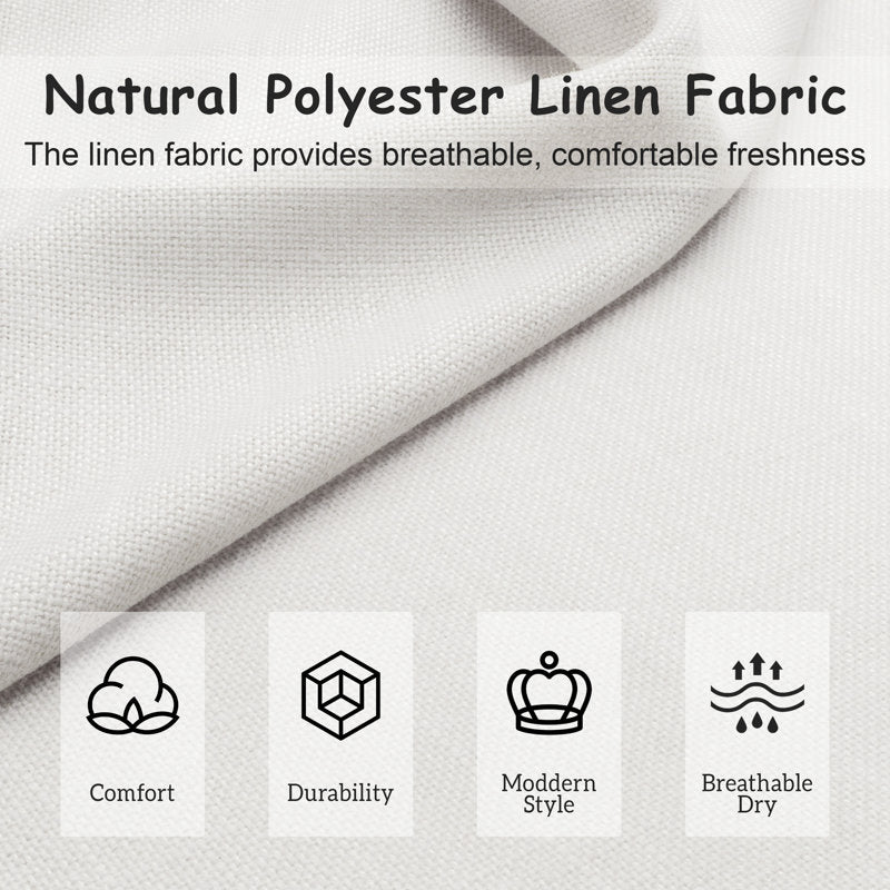 Warrick Upholstered Platform Bed Frame with Wingback Headboard | No Box Spring Needed