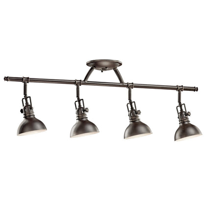 Roupen 4-Light Fixed Track Kit Bronze
