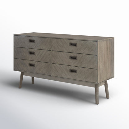 Lykke 6 Drawer 56'' W Double Dresser