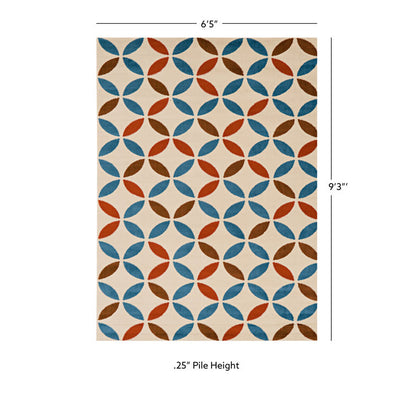 Audre Conrad Bone & Blue