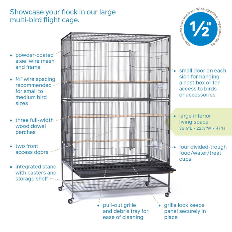 Elsie Extra Large Flight Bird Cage