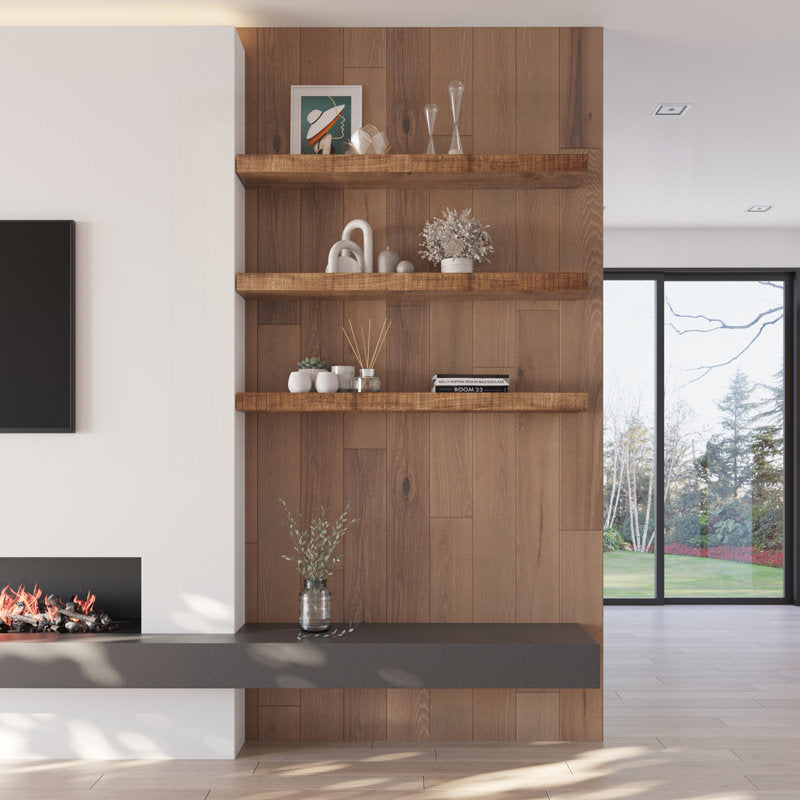 Dogberry Collections Solid Beam Floating Shelf