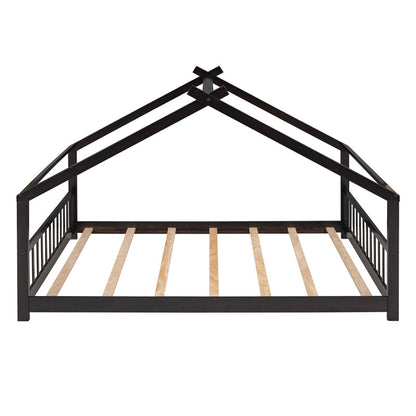 Kid Canopy Bed Expresso Colour