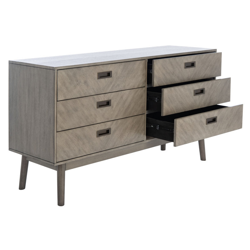 Lykke 6 Drawer 56'' W Double Dresser