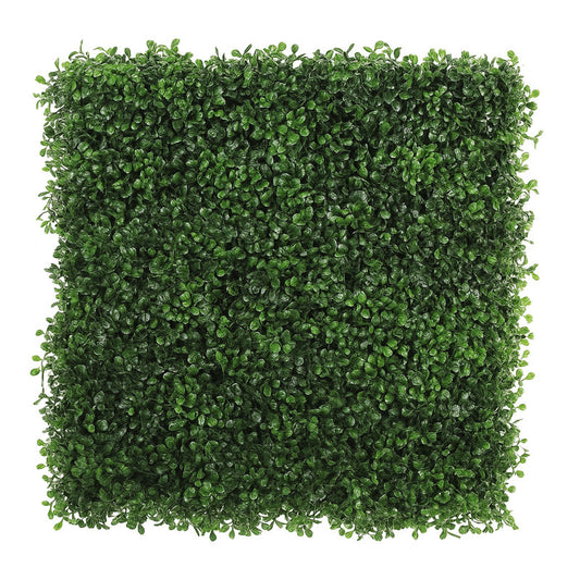 Artificial Hedges Turf Green Grass Panel 20x20 (12 sheets)