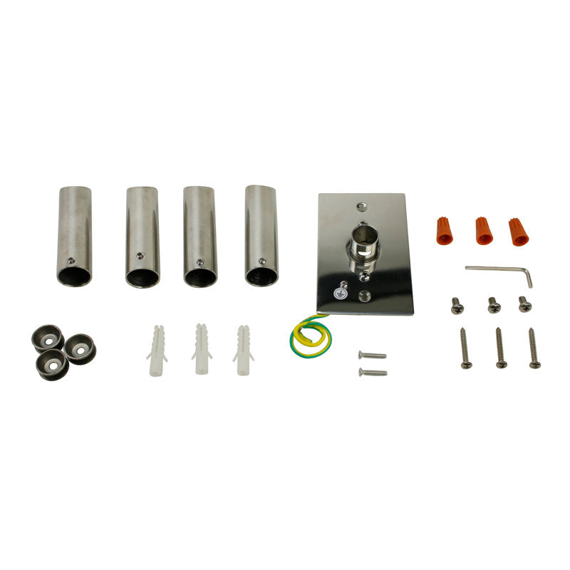 Heated Towel Racks Silver