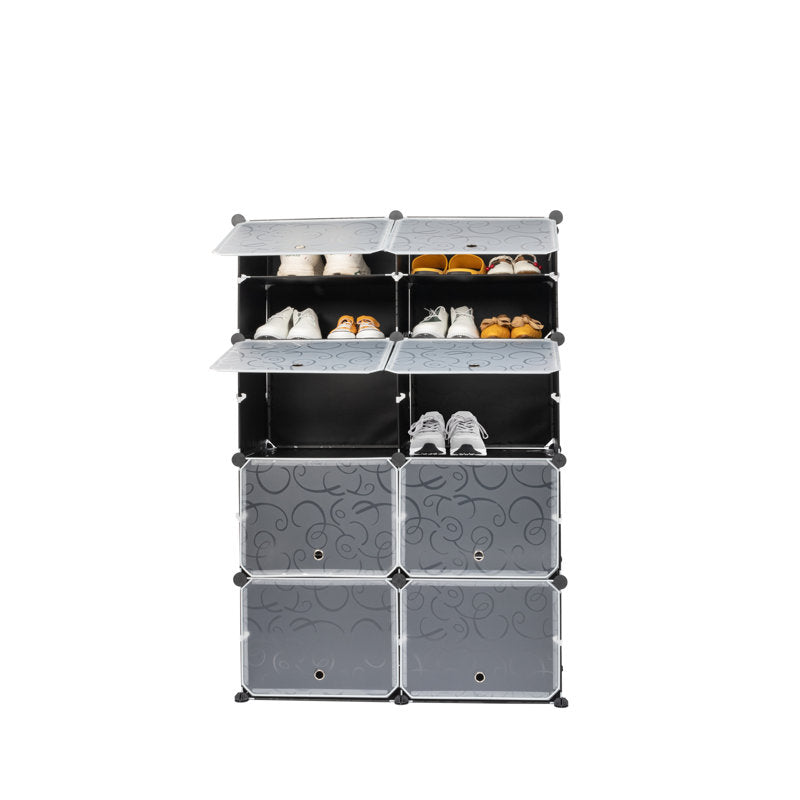 72 Pair Stackable Shoe Storage Cabinet