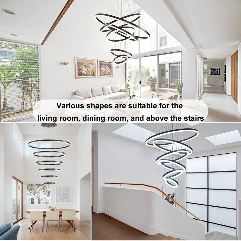 Divo LED Geometric Chandelier