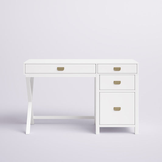Side storage White Office Desk