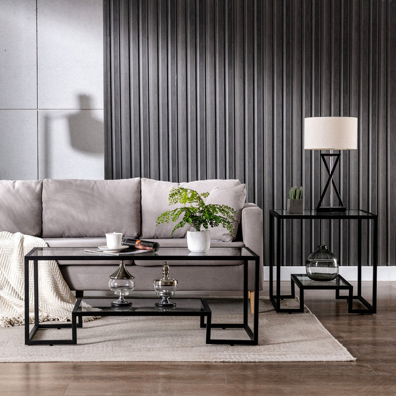 Stansberry Frame Coffee Table with Storage