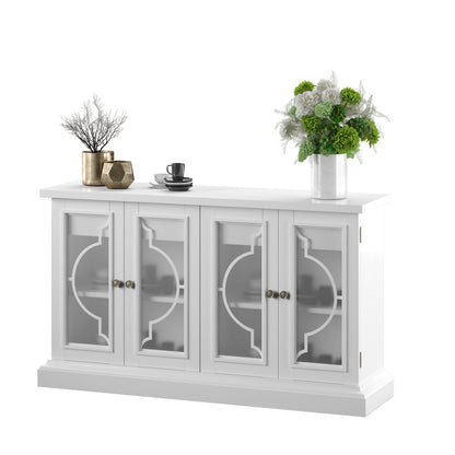 Braydon 56" 2 Drawer Sideboard White Color