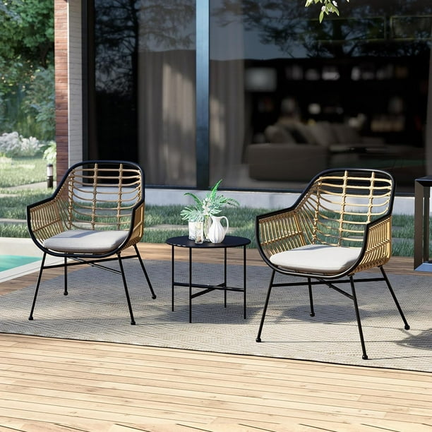 2 - Person Outdoor Seating Group with Cushions