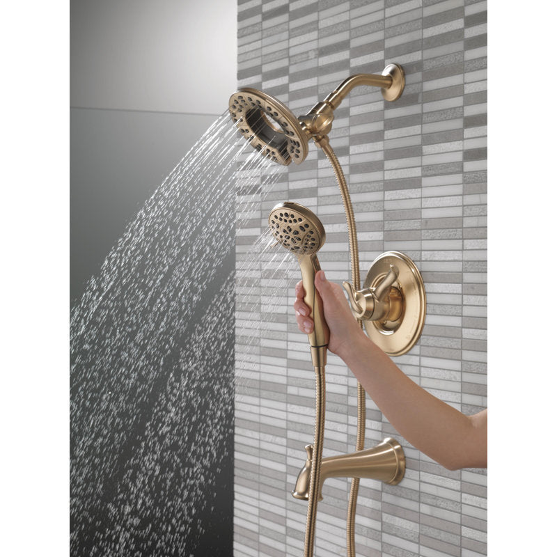 Linden 17 Series Dual-Function Tub Shower Faucet Set, In2ition Shower Handle Trim Kit