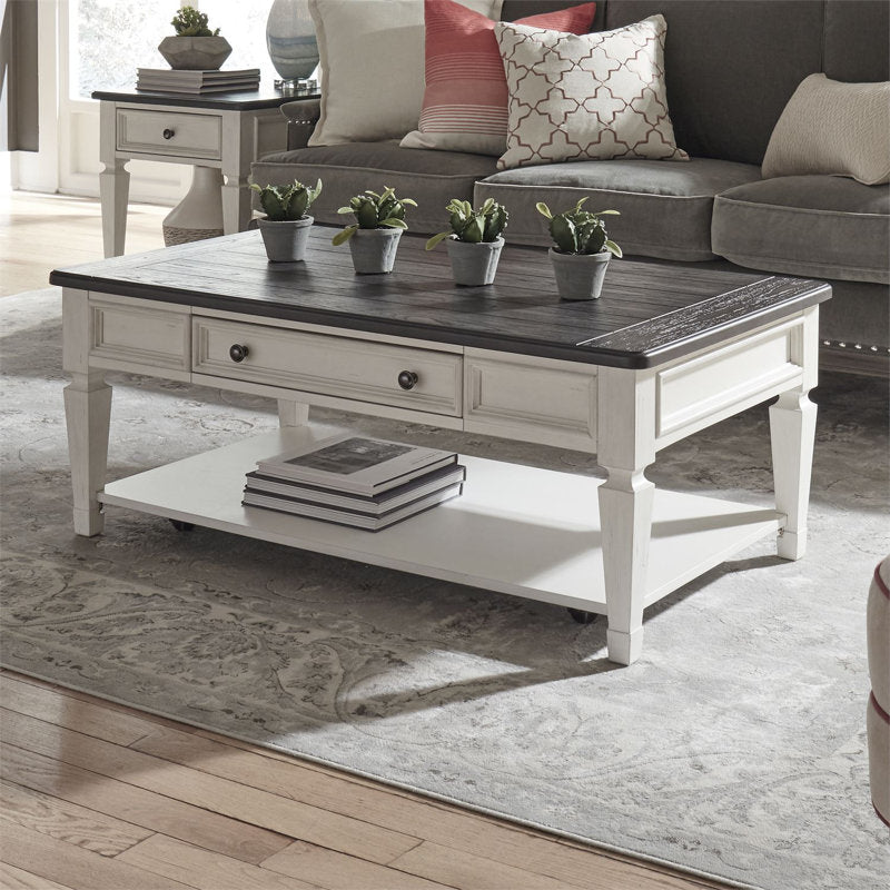 Colburn Rectangular Cocktail Table w/ Storage