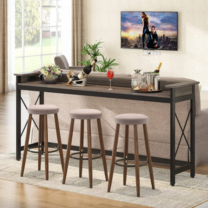 71 inches Console Table with Charging Ports