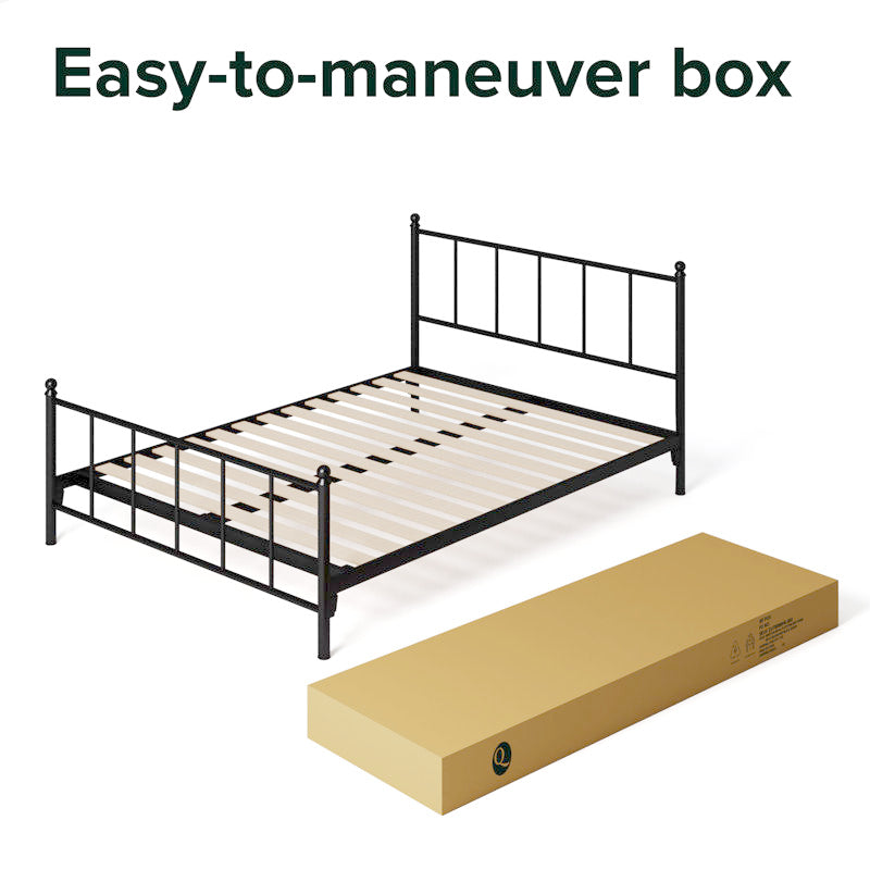 Winston Platform Bed With Headboard (Queen)