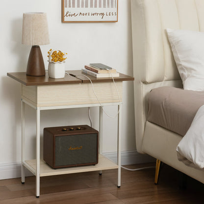 Biyanca End Table with Outlet