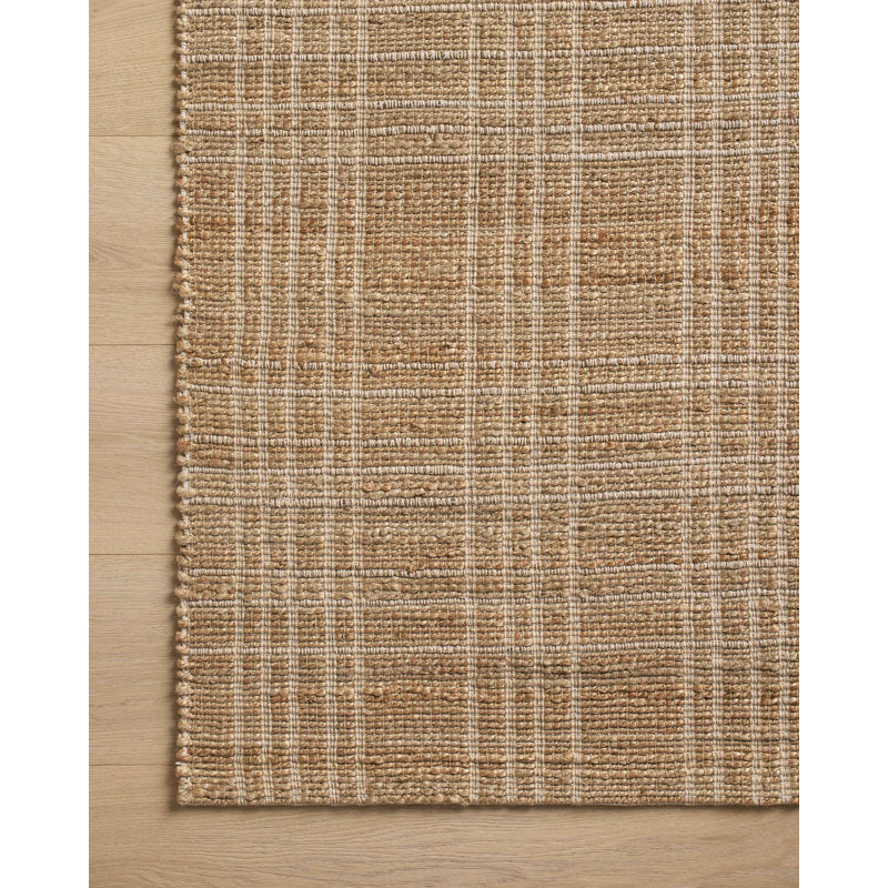 Chris Loves Julia x Loloi Judy Natural / Cream Area Rug 7.9" x 9.9"