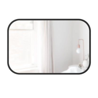 Hub Modern Accent Mirror— Black 24x36