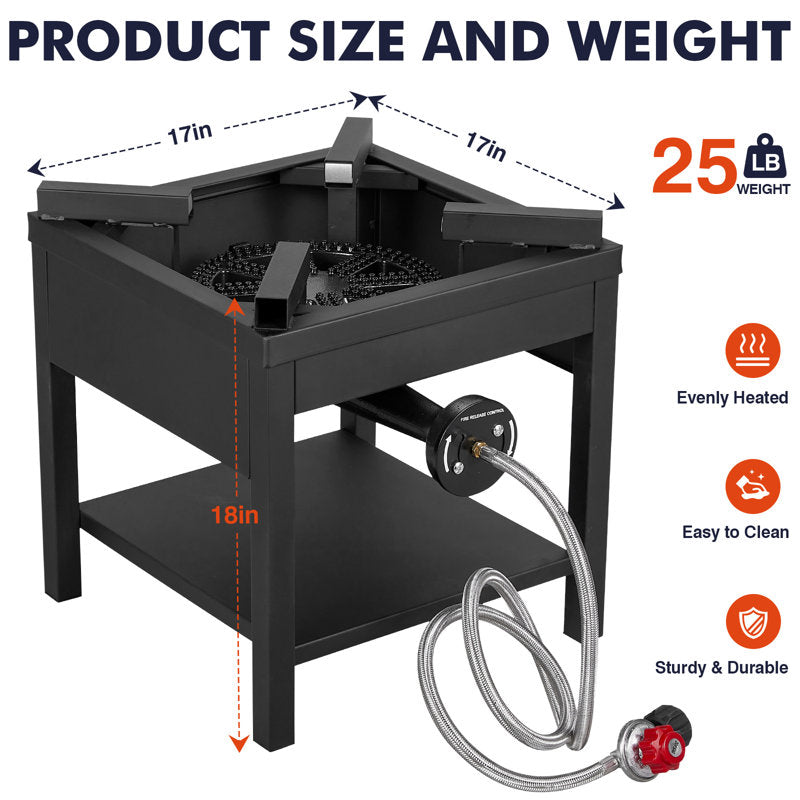 Heavy-duty Propane Heater Outdoor Cooker 275000 BTU